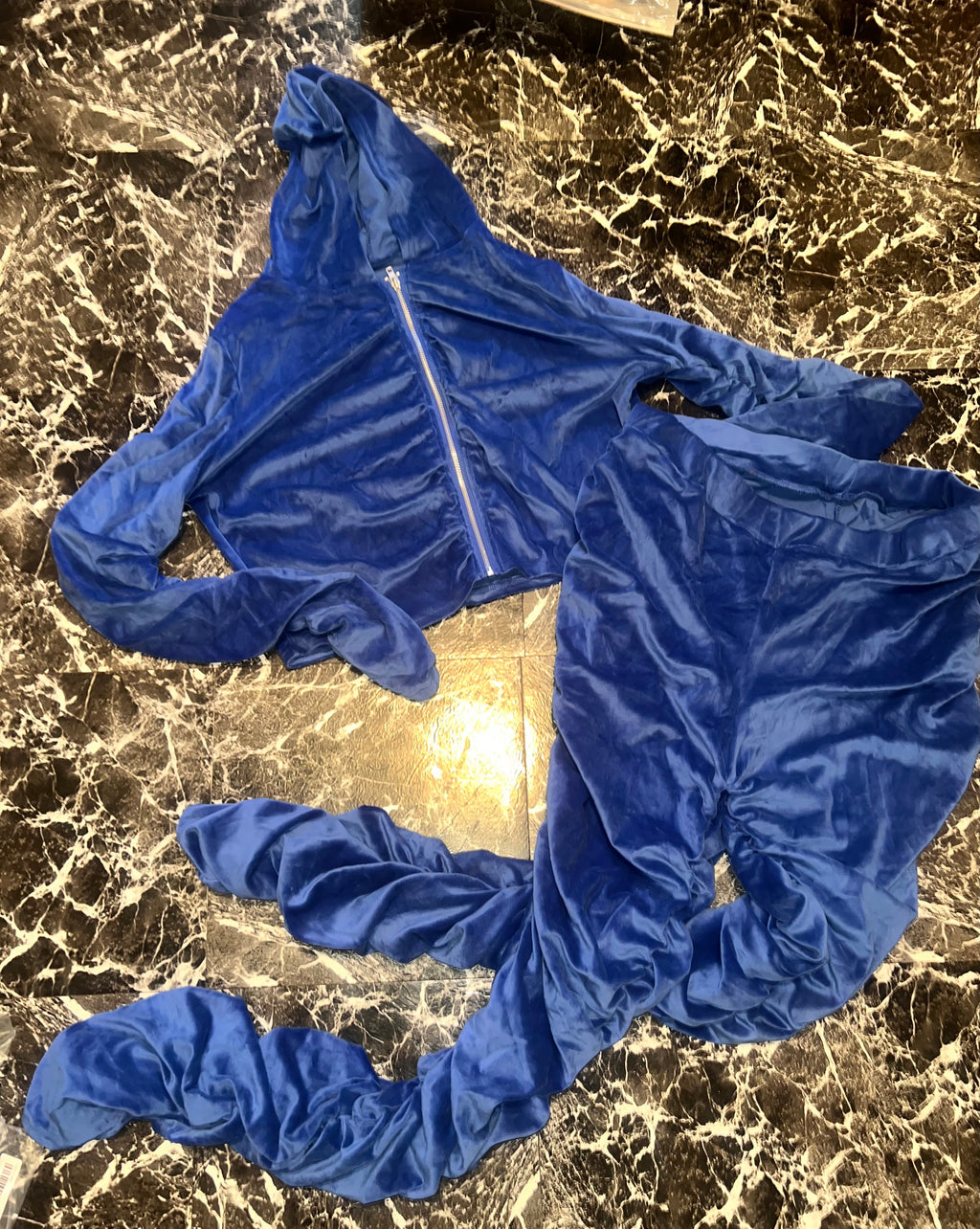 “Aaliyah” pants set (royal blue)