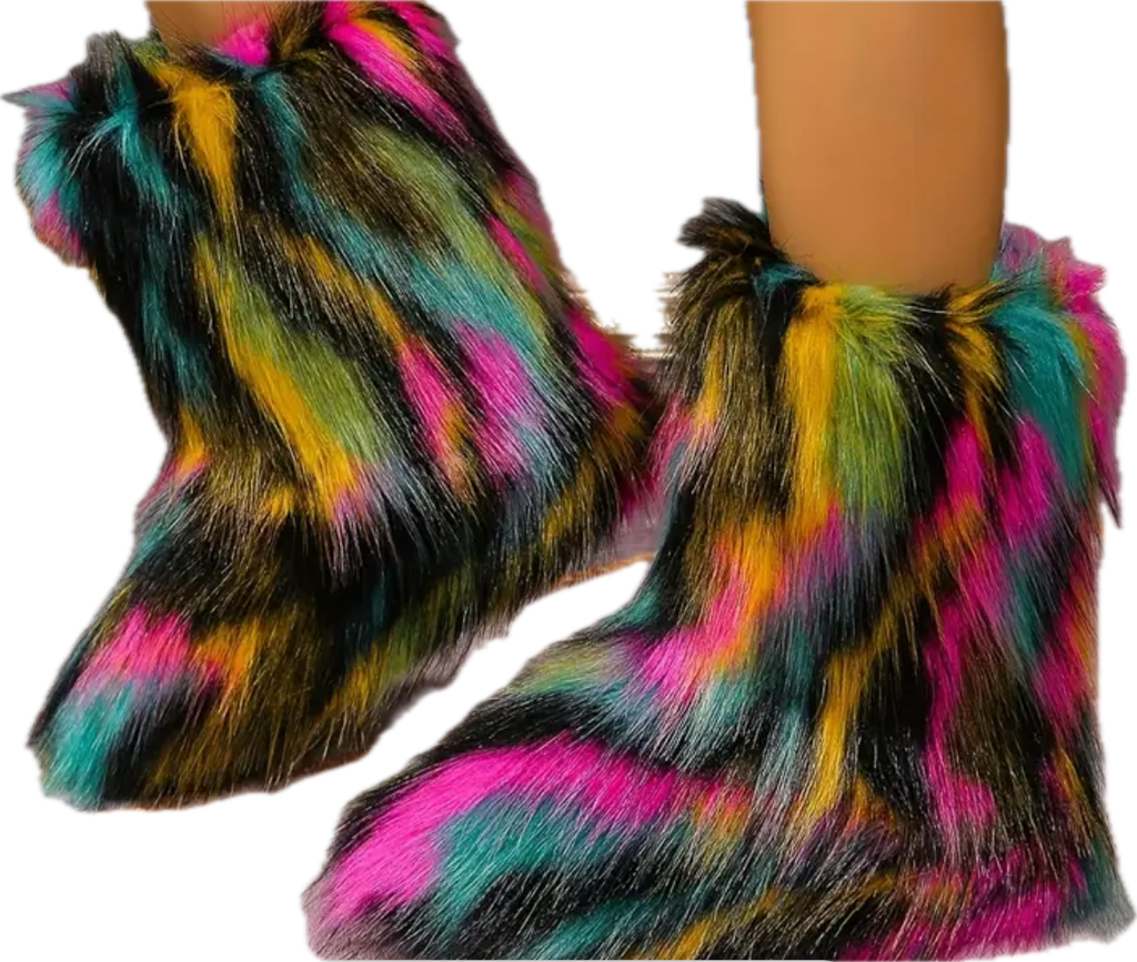 “Fluffy “ boots