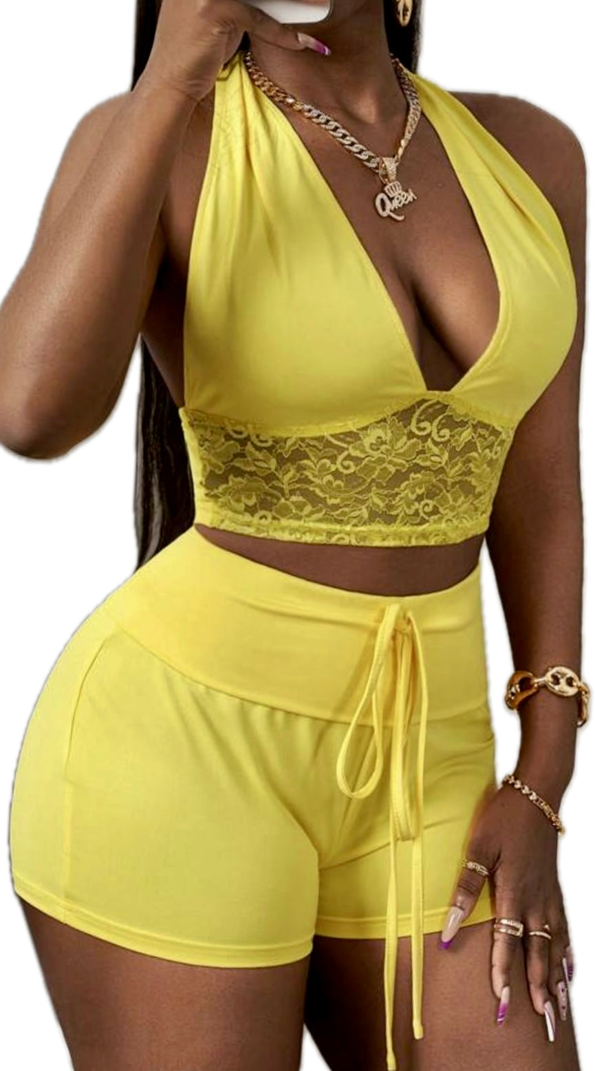 “Yanni” short set