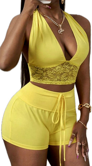 “Yanni” short set