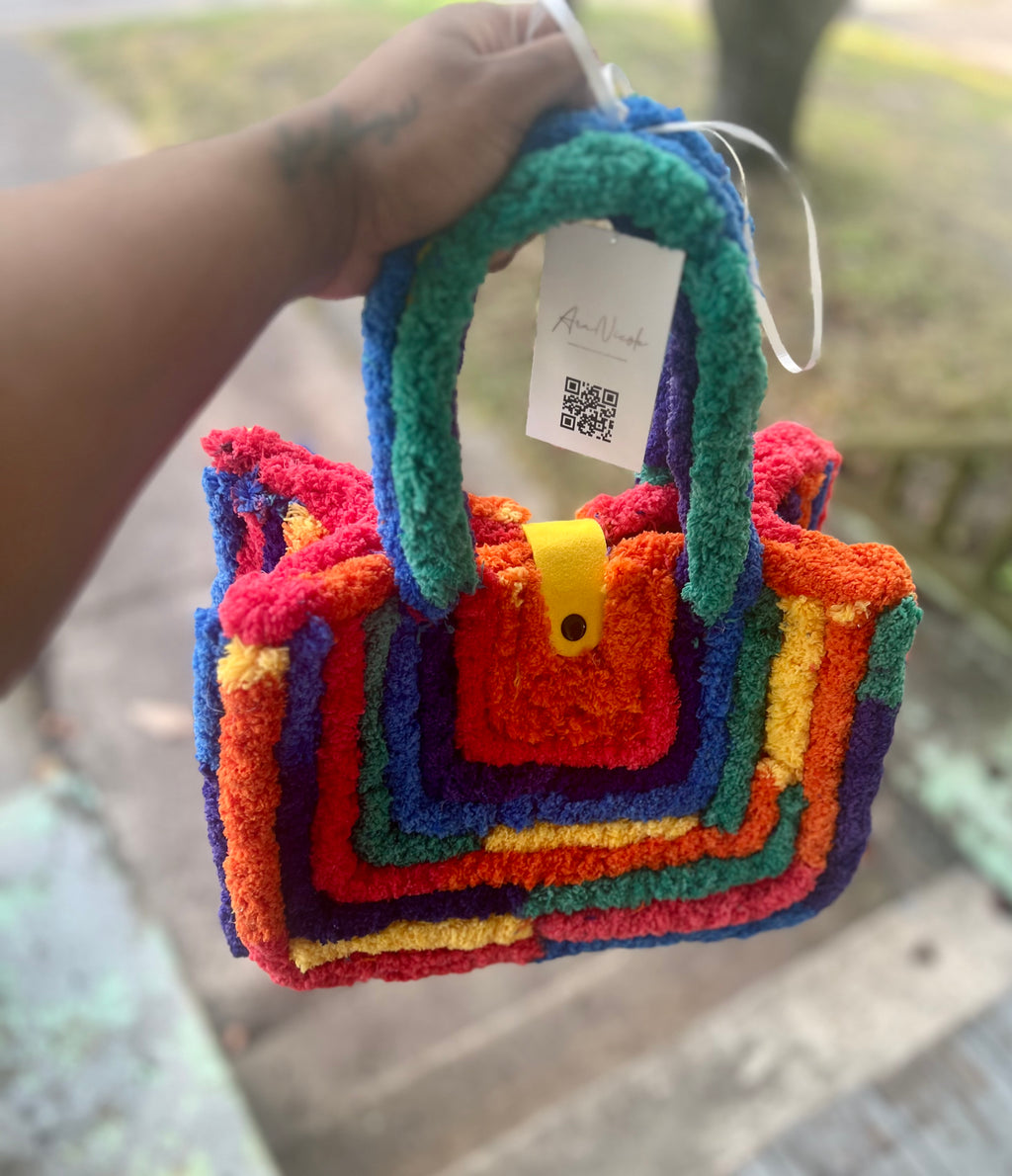 “Rainbow” purse