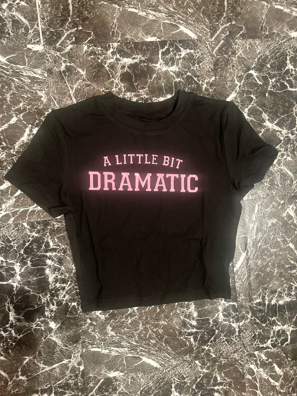 “Dramatic” crop top