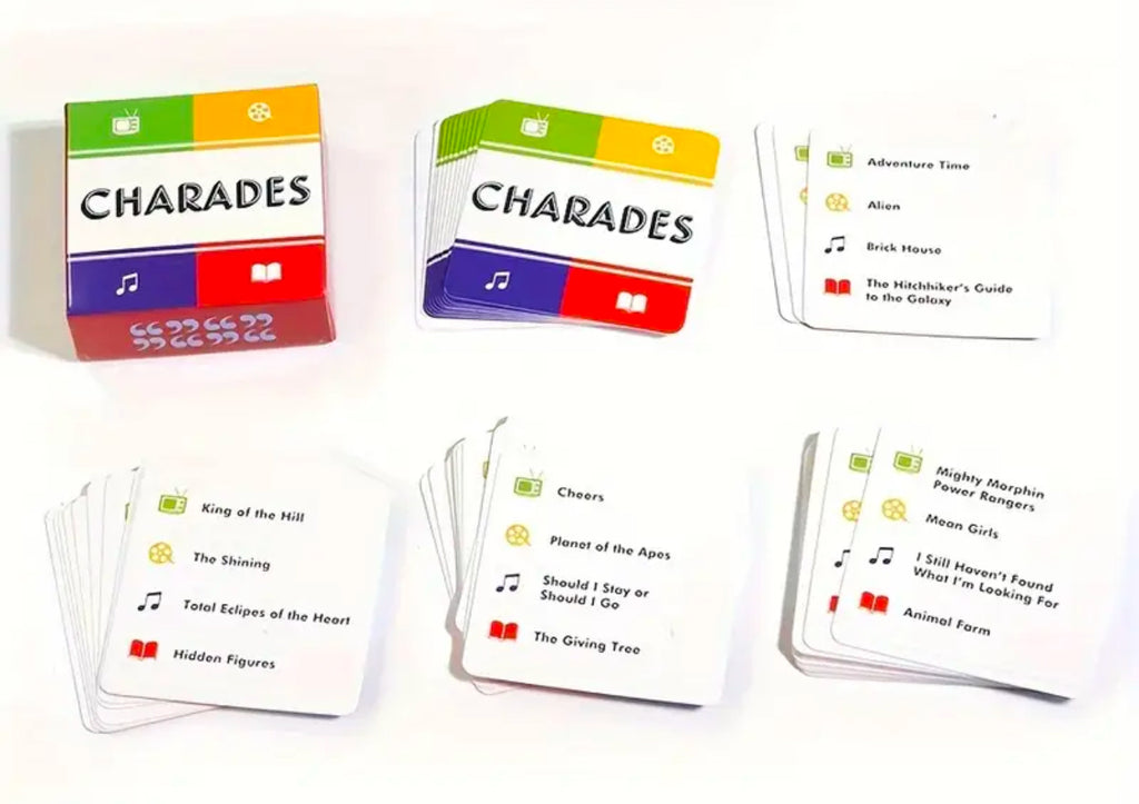 “Charades” mini card game