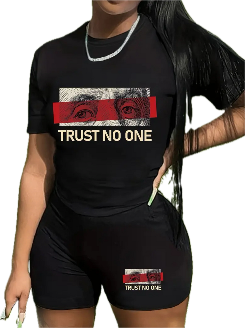 “Trust none” short set