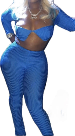 “Maddy” 3 piece pants set