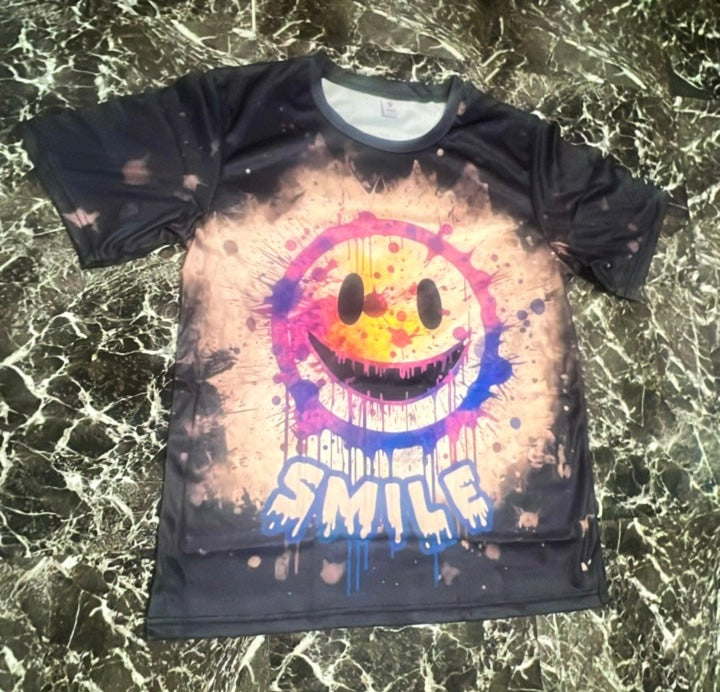 “Smile” oversized tee