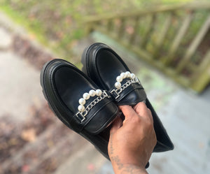 “Penny p“ loafer platforms