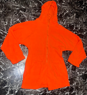 “Teddy” romper (orange)