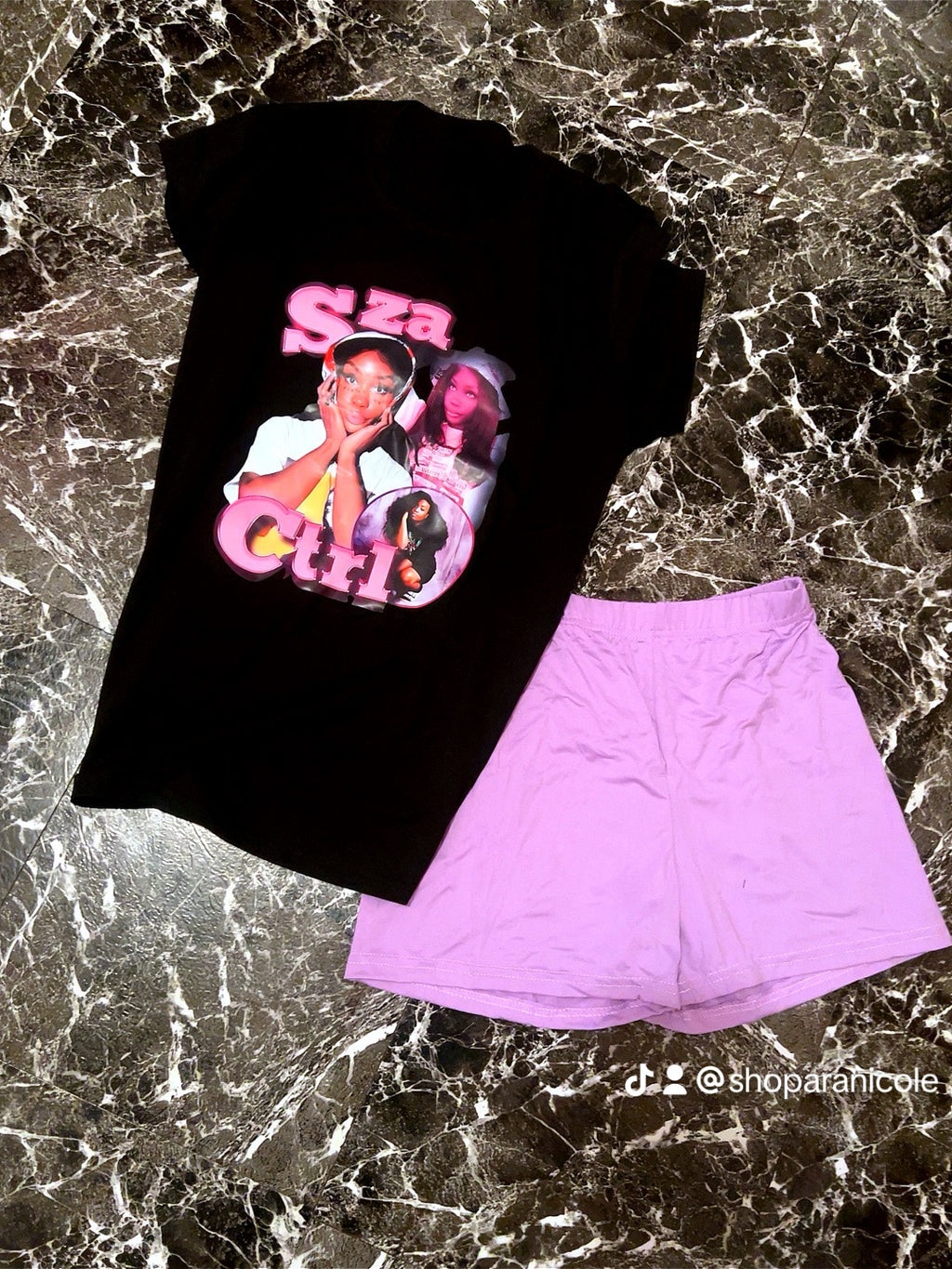 “Sza” short set
