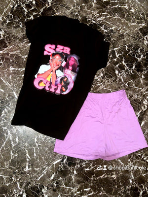 “Sza” short set