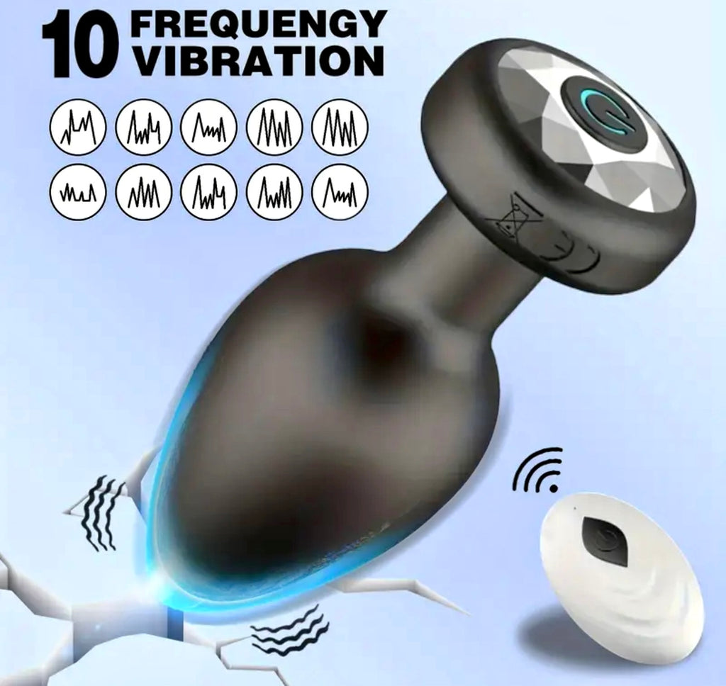 “Plug” vibrating anal plug