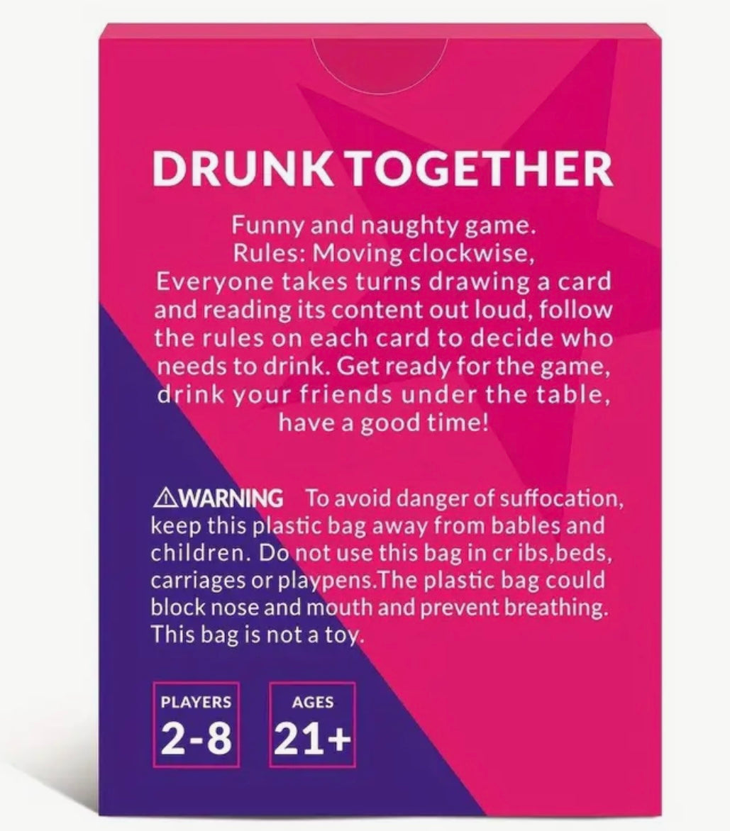 “Crazy party “ drinking game