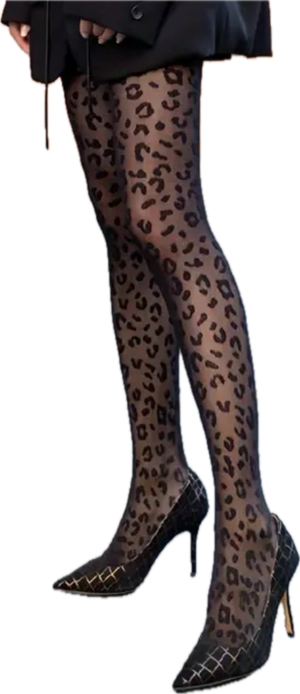 “Leopard “ stockings