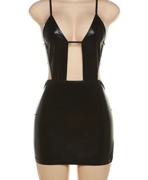 “Dominatrix” dress