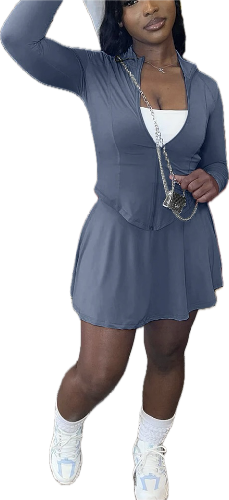 “Brielle” skort set