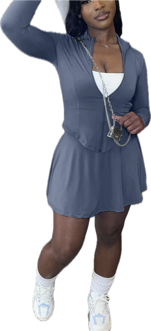 “Brielle” skort set