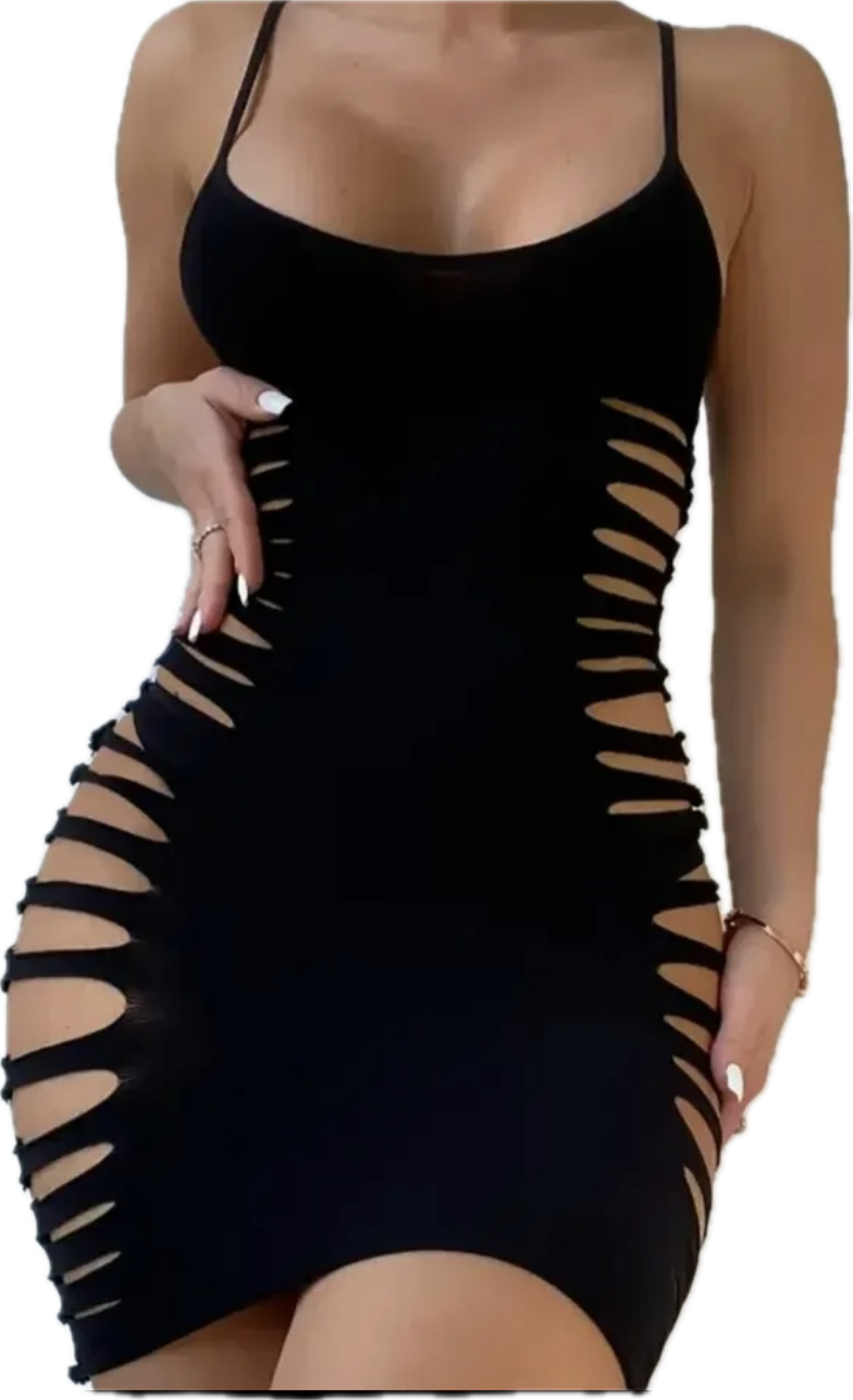 “Slash” dress