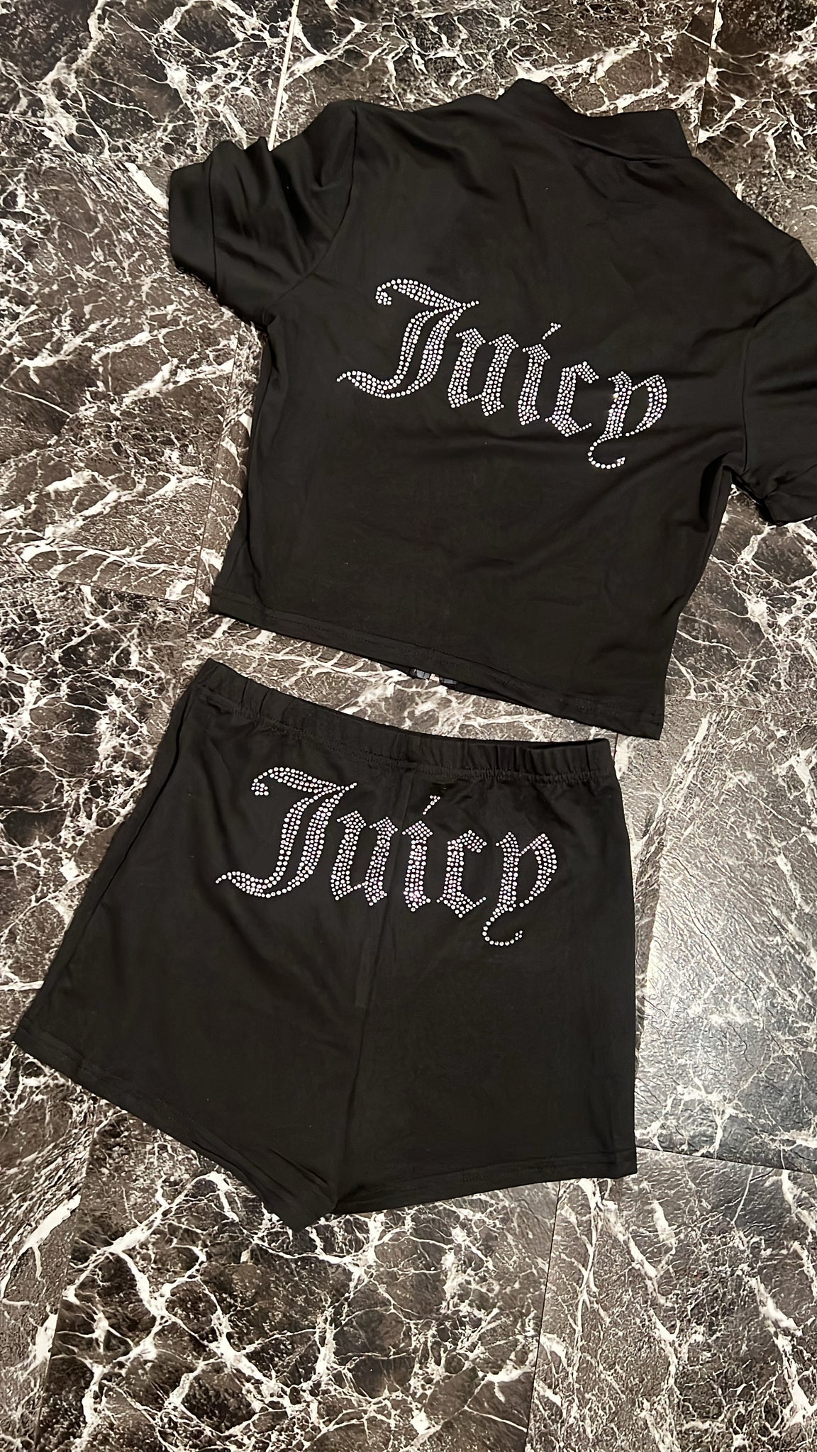 “Juicy” short set