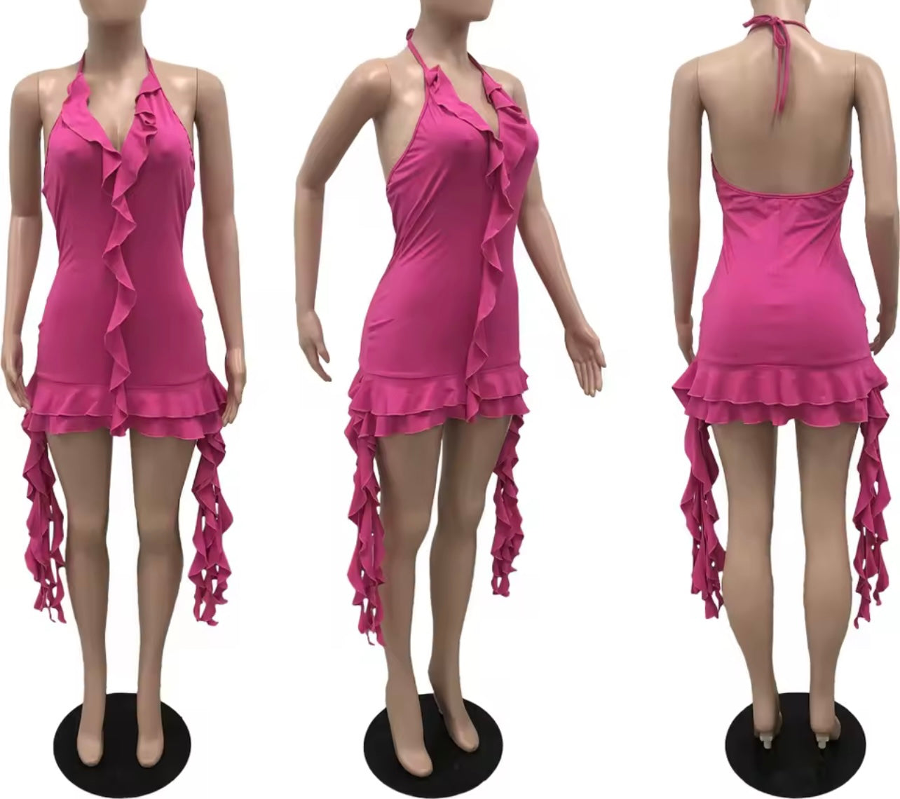 “Mariah” halter dress
