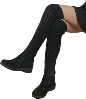 “Bianca” knee boots