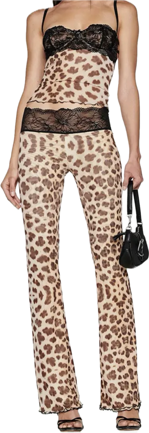 “Cheetah “ pants set