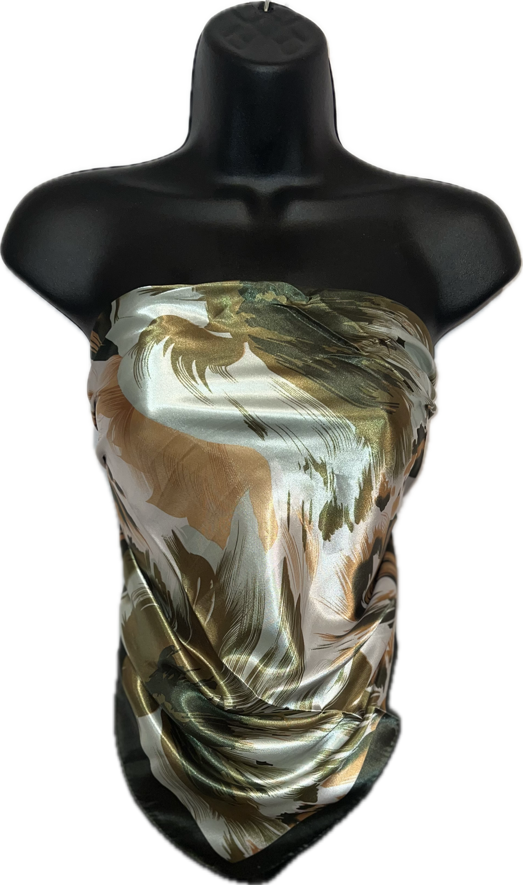 “Ever green” scarf top