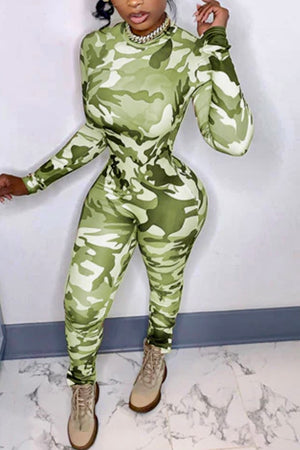 “Camo” jumpsuit