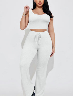 “Alexa” pants set (white)