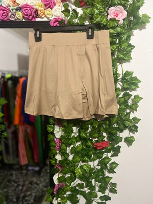 “Tan” skort