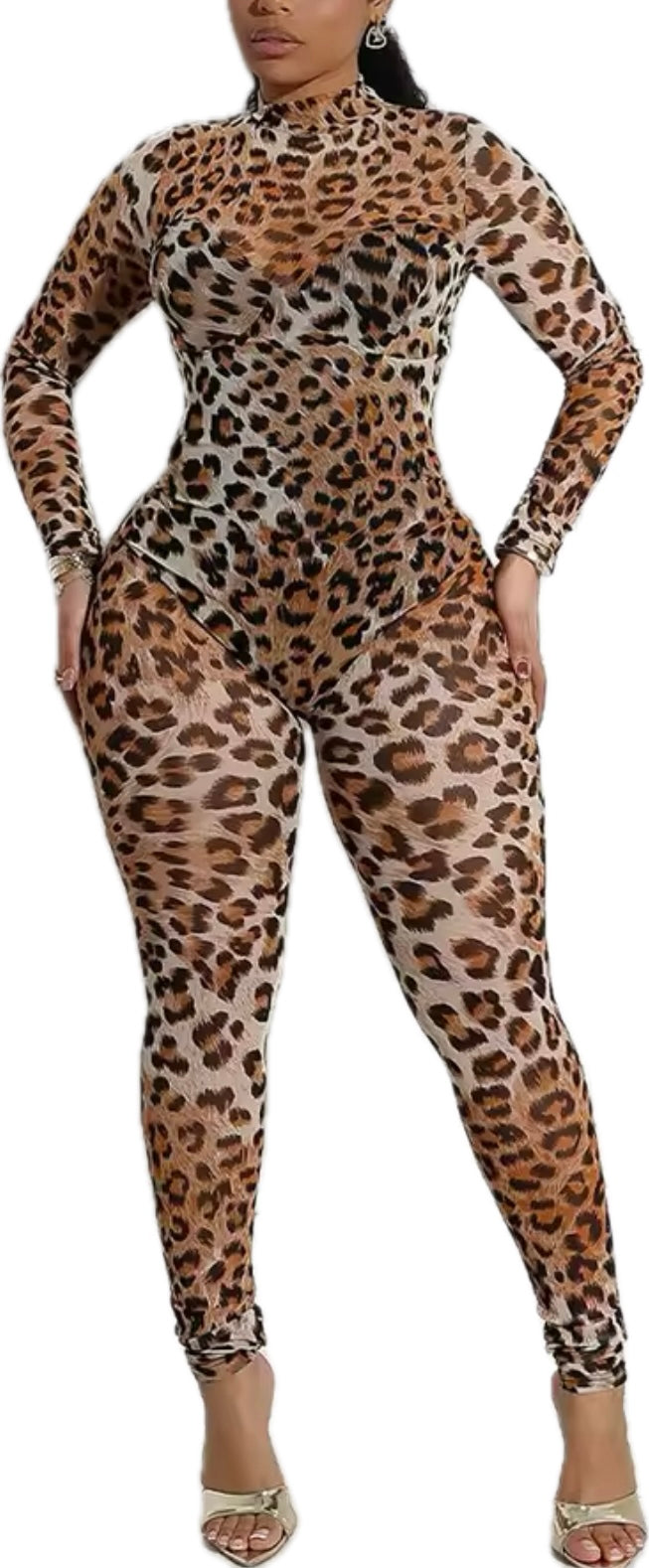 “Leopard mami” jumpsuit