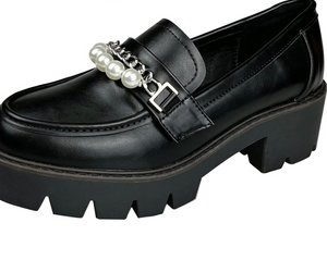 “Penny p“ loafer platforms