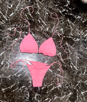 “PNK” 2 piece thong bikini