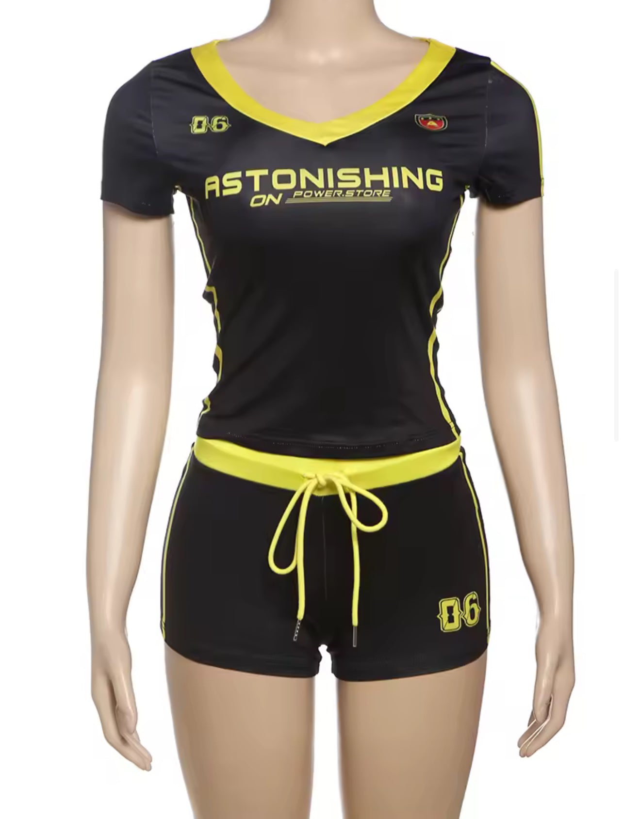 “Sports gal” short set