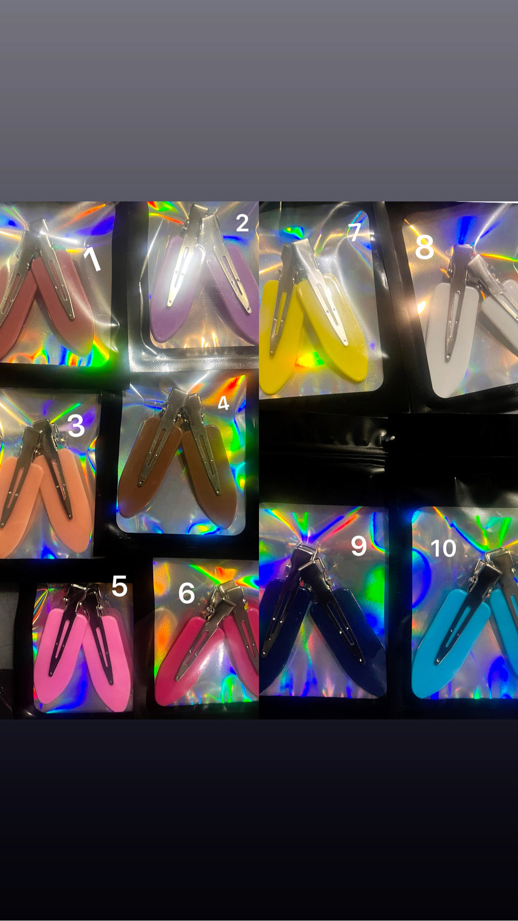 “Hair clips” 1 pk