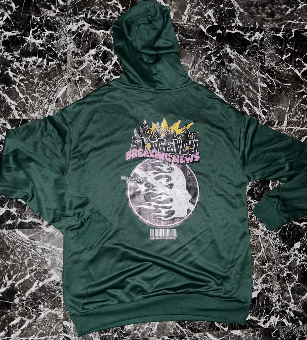 “Crisis “ oversized hoodie