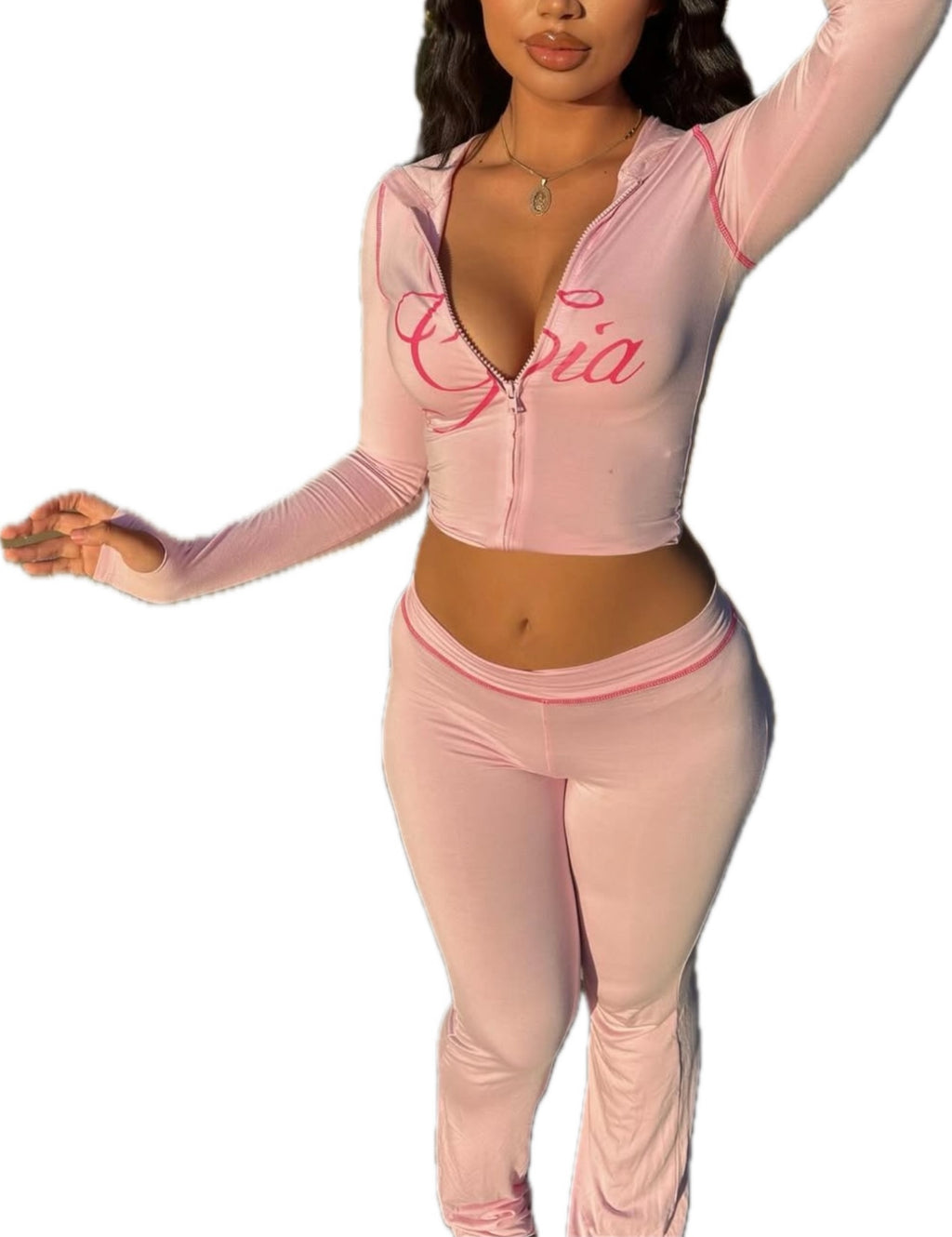 “Gigi” hoodie track suit