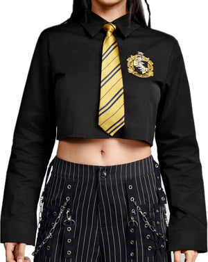 “Potter” button up top w/necktie