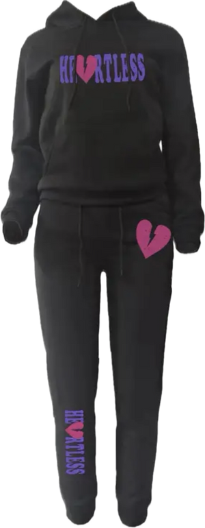 “Heartless” pants set