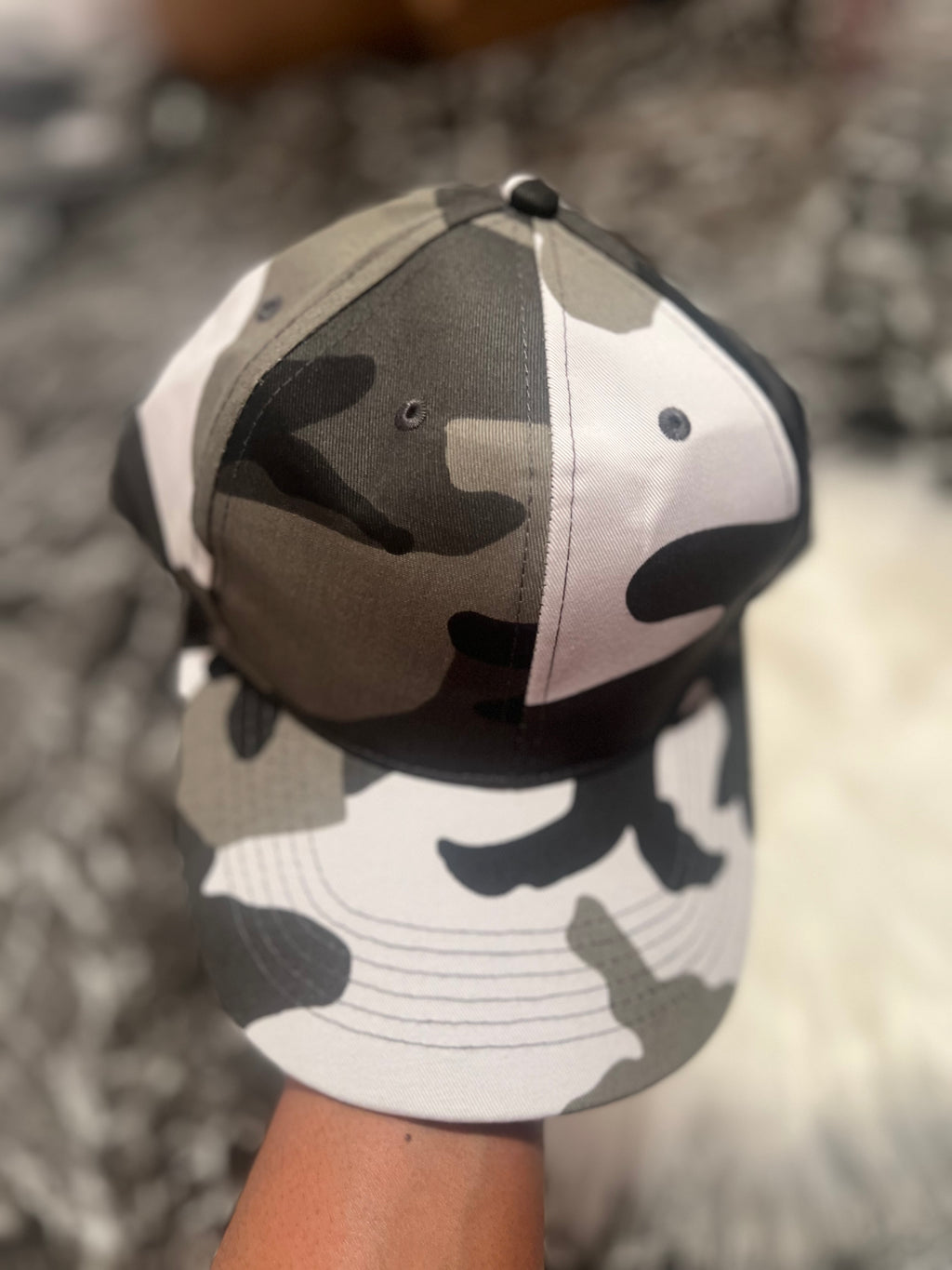 “Camo” baseball cap