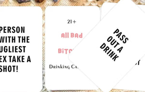 “Bad bihhhs” drinking card game