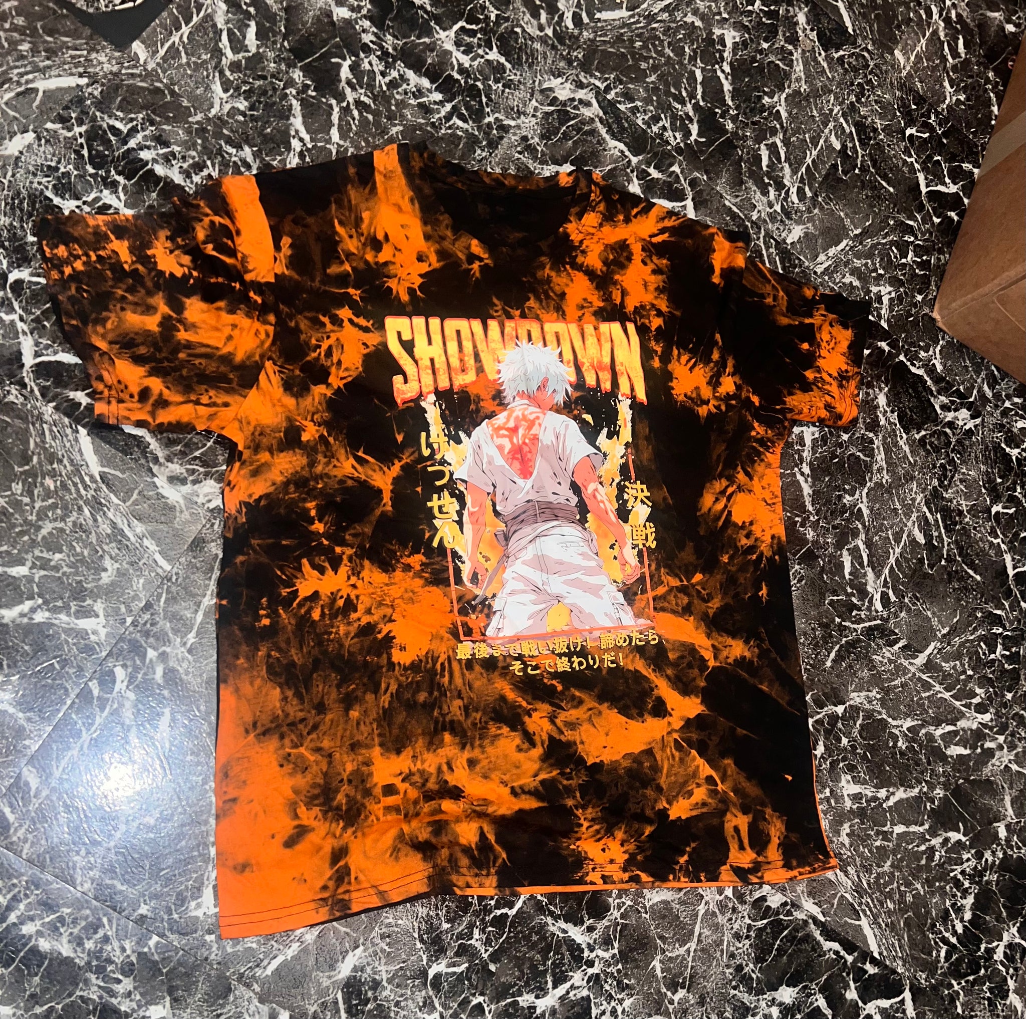 “Showdown” oversized tee