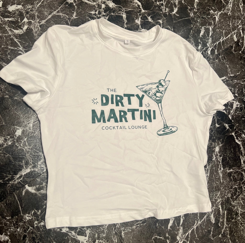 “Martini” crop top