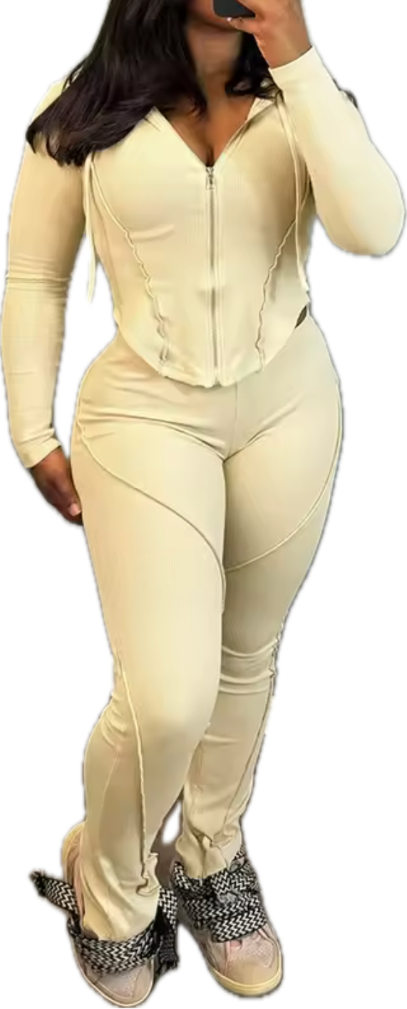 “Hailey” hoodie pants set