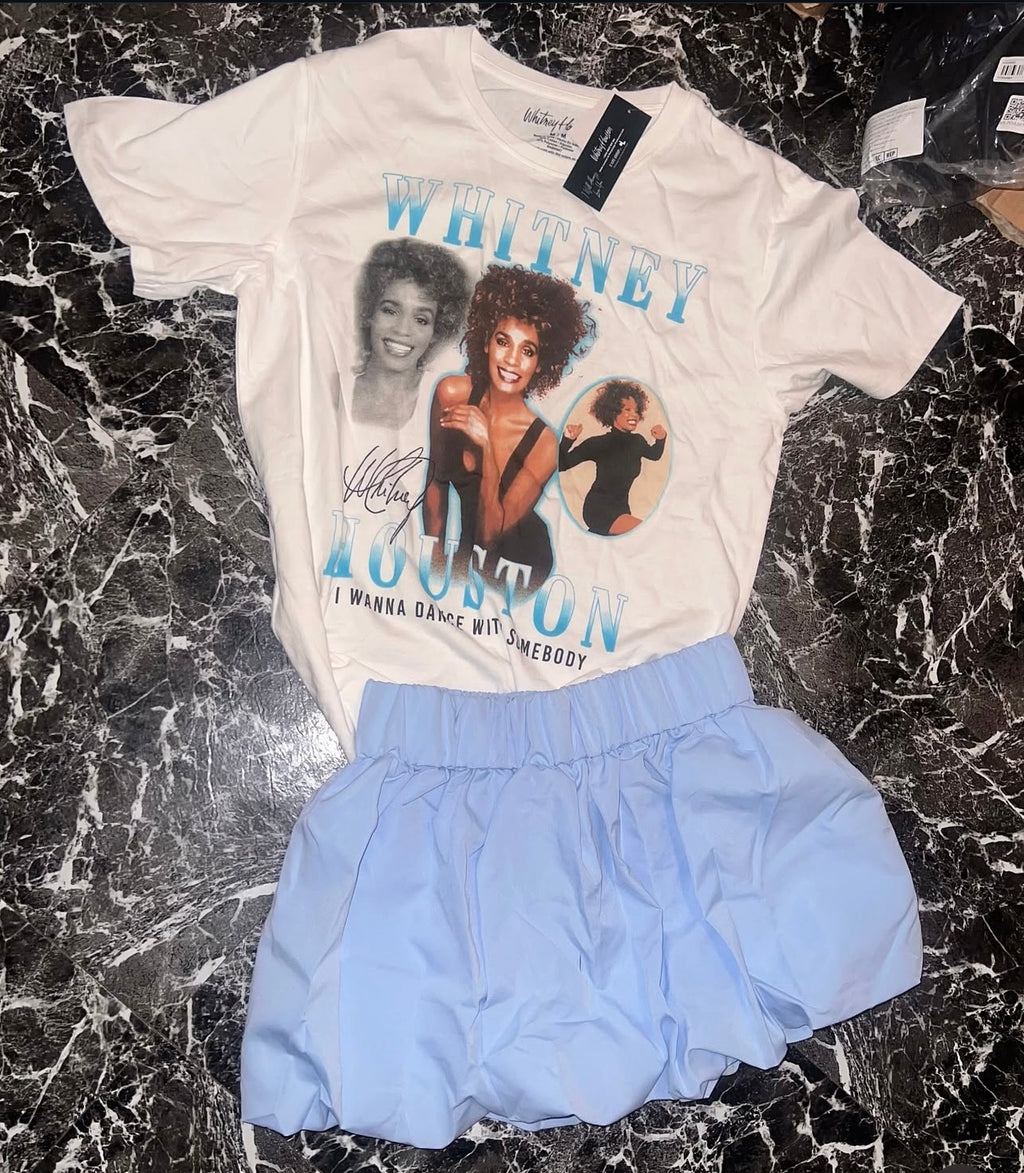 “Whitney” 2 piece skirt set
