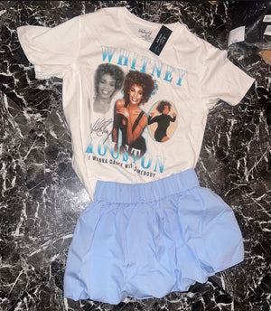 “Whitney” 2 piece skirt set