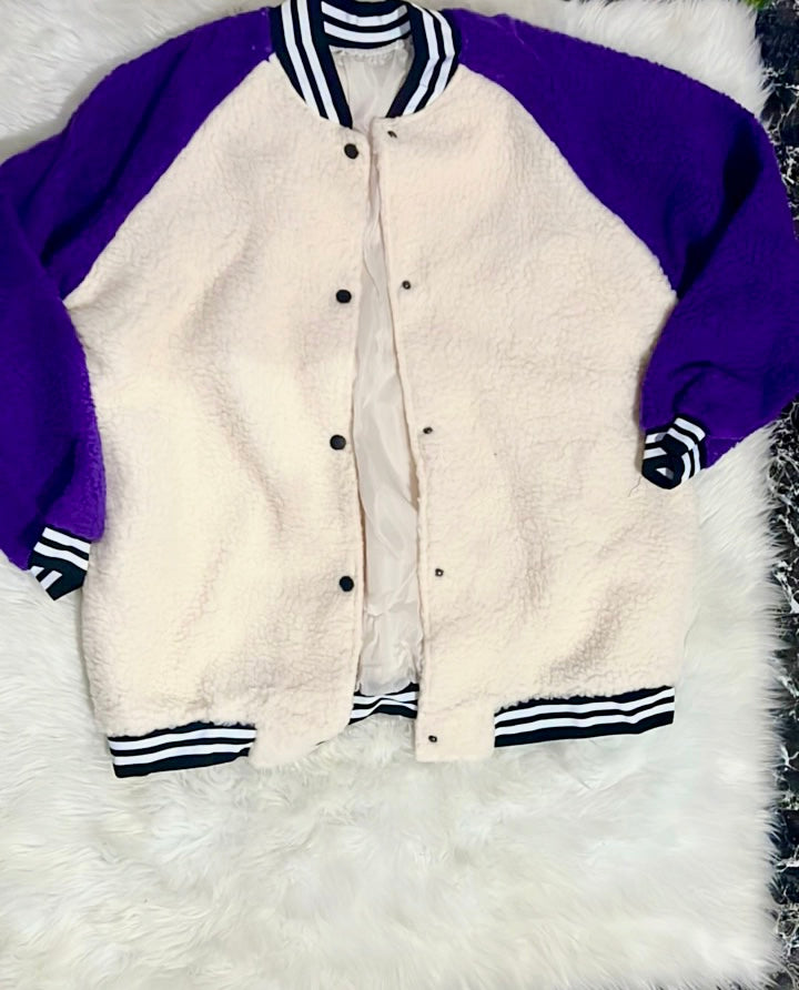 “Kali” jacket (purple