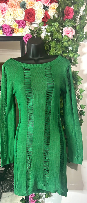 “Layla” dress (Green)