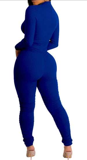 “Lucille “ jumpsuit (Blue)