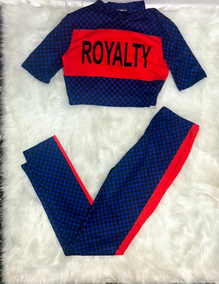 “Royalty “ pants set