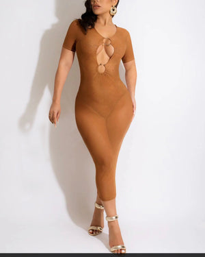 “Remy” dress (nude)